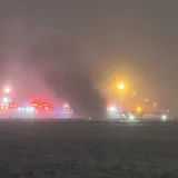 Avion se sru&scaron;io pri polijetanju usred snježne oluje, sudbina putnika nije poznata