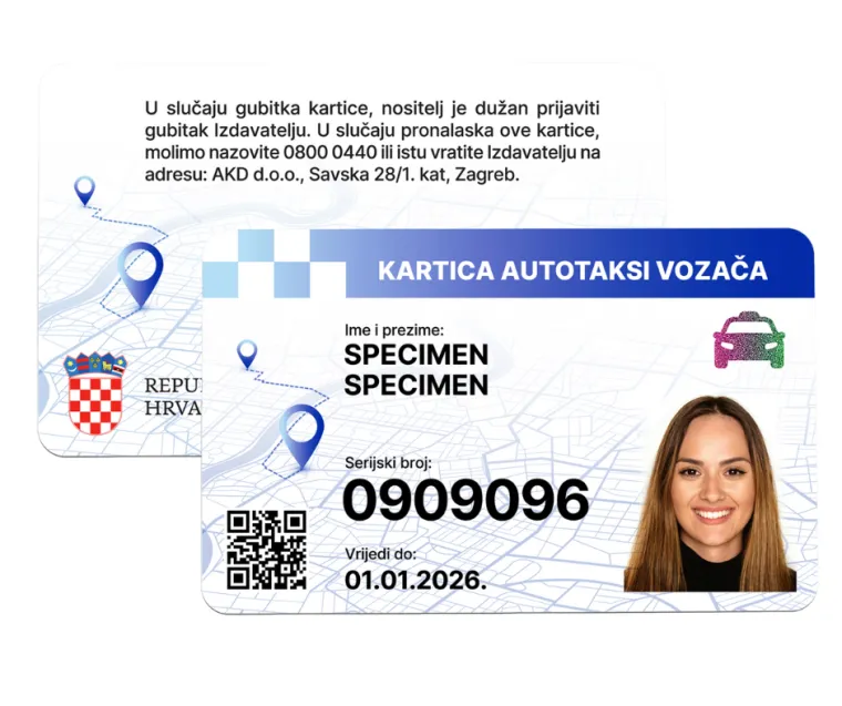 Jeste primijetili novi detalj na taksijima? Bez ove kartice vozači od ljeta vi&scaron;e neće moći raditi