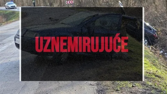 &Scaron;estero ozlijeđenih u nesreći kod Privlake, od siline udara auto se prepolovio!