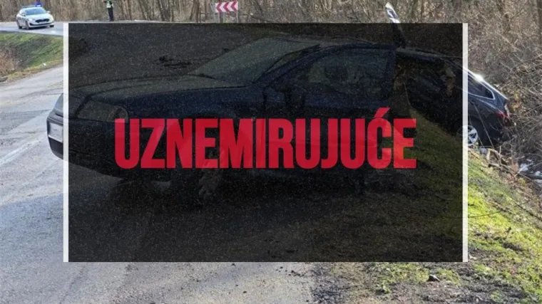 &Scaron;estero ozlijeđenih u nesreći kod Privlake, od siline udara auto se prepolovio!