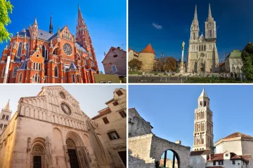 Rijetki će znati prepoznati ove katoličke katedrale u Hrvatskoj: Dokaži se kao pravi genijalac
