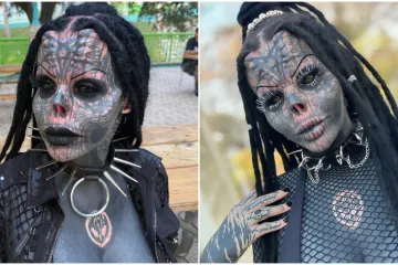 Bila je prava ljepotica, sada je prepuna tetovaža: Čak je odrezala i nos i čuva ga u staklenki