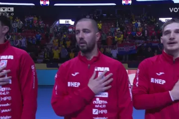 Svi smo se naježili na tonove Lijepe Na&scaron;e! Sretno Hrvatska!