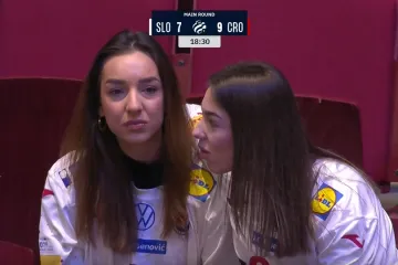 Zabrinuta Srnina sestra Antonela, gledajući dramu s njenim bratom, očarala i kamermana