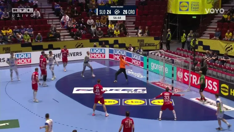 Ma, to, Dominiče!!! Nije bilo puno obrana, ali ovo skidanje zicera donijelo nam je pobjedu