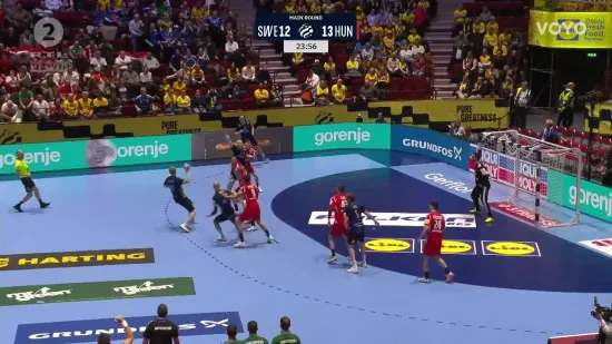 Mađari lete protiv &Scaron;vedske! Nismo vidjeli gol cijelu vječnost, a onda je sijevnuo cepelin