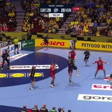 Kao iz udžbenika! Prekrasna akcija &Scaron;veda, Mađari su samo mogli gledati ovaj potez