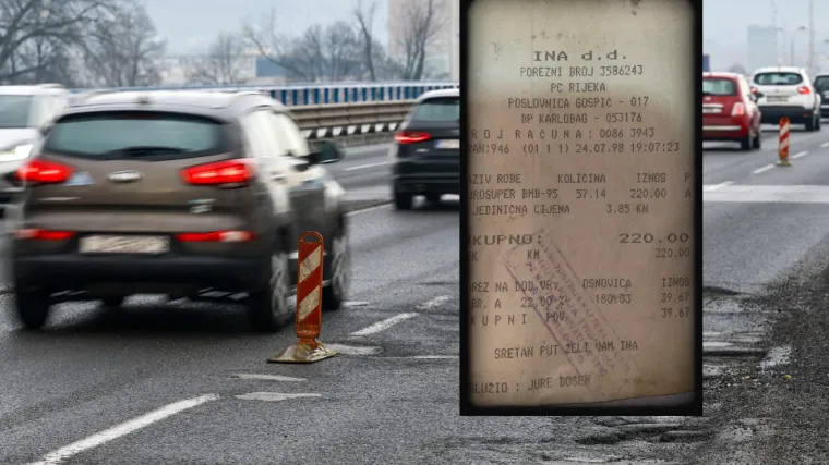 Račun s benzinske iz 1998. izazvao buru kod Hrvata: Jesmo li tada zaista živjeli bolje?
