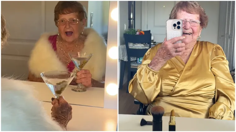 Baka (96) ide na spojeve, moderno se odjeva i sve to pokazuje na TikToku: Ljudi je obožavaju