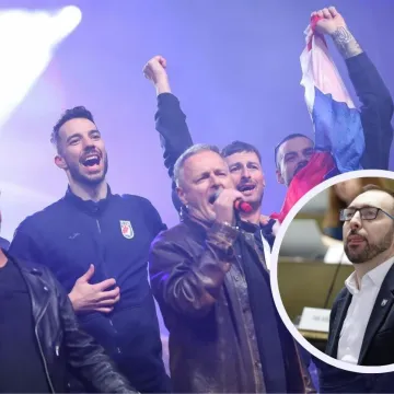 Toma&scaron;evića pitali &scaron;to je s dočekom i hoće li Thompson pjevati: 'Neću ni&scaron;ta reći osim...'