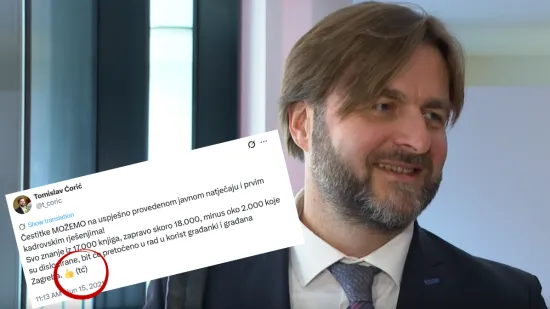 Znate li &scaron;to znači famozni (tć)? Tomislav Ćorić vratio se u Vladu, a s njim i misteriozna oznaka