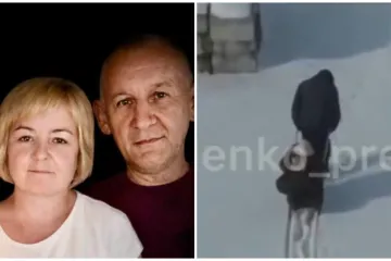 Bolna snimka: Uplakani muž na sanjkama vuče ranjenu ženu bježeći od dronova