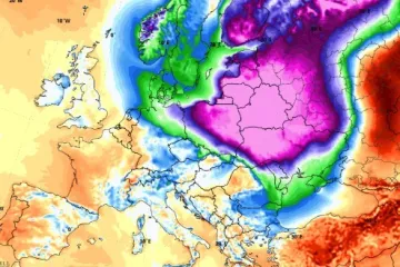 Kolaps polarnog vorteksa donosi nove vremenske poremećaje: Vraćaju se 'minusi' u Europu