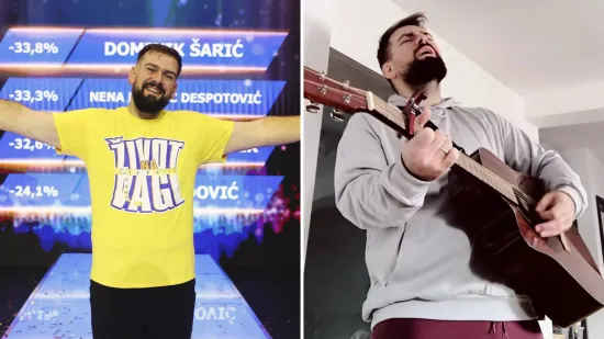 Pobjednik 'Života na vagi' Dominik zapjevao za rukometa&scaron;e uoči polufinala EP: 'Sretno dečkima na putu do zlata'