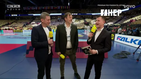 Danska emisija Vrijeme je za rukomet počela je spektakularno