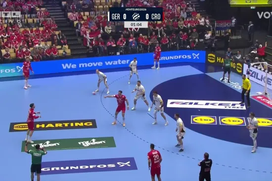 Lučin puca, ali Wolff brani: Ovako je počelo polufinale protiv Njemačke