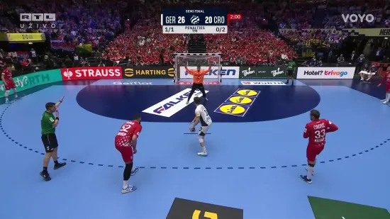 Mandić brani prvi sedmerac na utakmici