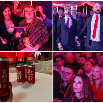 Dalija puca od sreće, Toma&scaron;ević i Hajda&scaron; zagrljeni: Svu pažnju ipak je ukrao 'Crveni zmaj'!