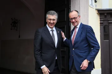 Plenković se sastao s Merzom, objavljeni detalji: Evo o čemu su razgovarali