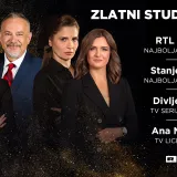 Počela dodjela nagrade Zlatni studio: RTL-ova lica u utrci za najprestižniju medijsku nagradu