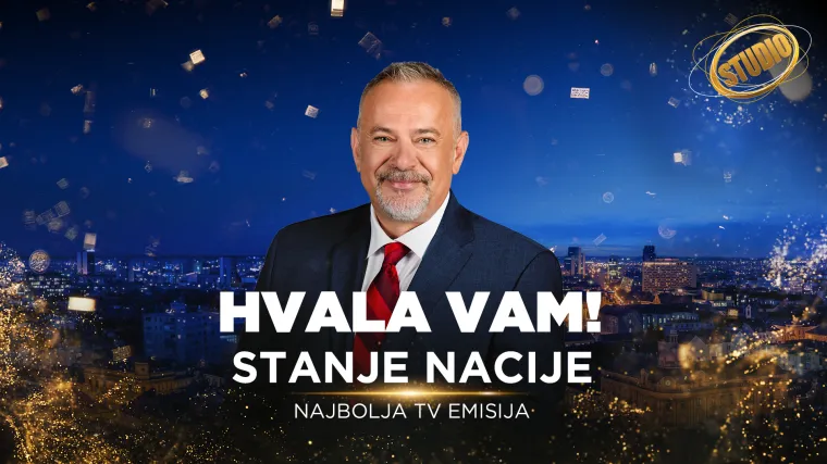 Zlatni studio: Emisija Stanje nacije progla&scaron;ena najboljom TV emisijom godine