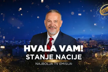 Zlatni studio: Emisija Stanje nacije progla&scaron;ena najboljom TV emisijom godine
