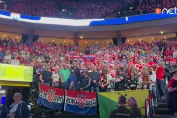 Pogledajte kako su na&scaron;i navijači pjevali 'Lijepu na&scaron;u'