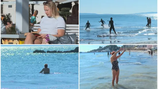 Veljača u Splitu je ne&scaron;to sasvim drugo: Pogledajte to sunce, more i kratke rukave...