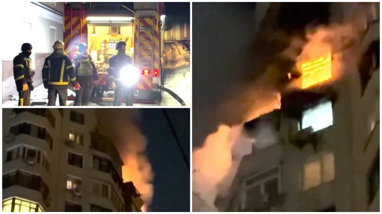 Siloviti noćni napad: Projektilima i dronovima tuku po Kijevu, pogođena i zgrada s vrtićem