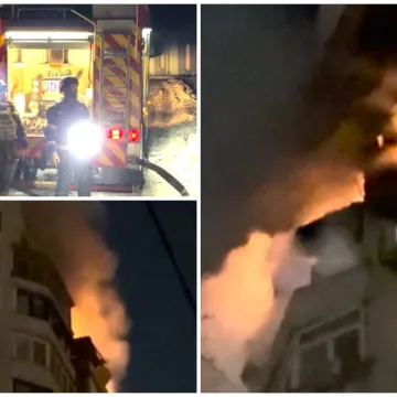 Siloviti noćni napad: Projektilima i dronovima tuku po Kijevu, pogođena i zgrada s vrtićem