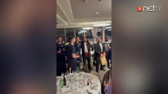 Ekskluzivna snimka s proslave rukometa&scaron;a: Hrvatska nije vidjela kako pjevaju Dalmatino