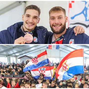 Pogledajte kako su u svom mjestu dočekani brončani vratar i pivot koji je odu&scaron;evio Europu