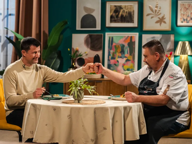 Chef &Scaron;piček pokazao je Marku Vargeku kako pripremiti slasnu gibanicu s puretinom, sirom i tikvicama