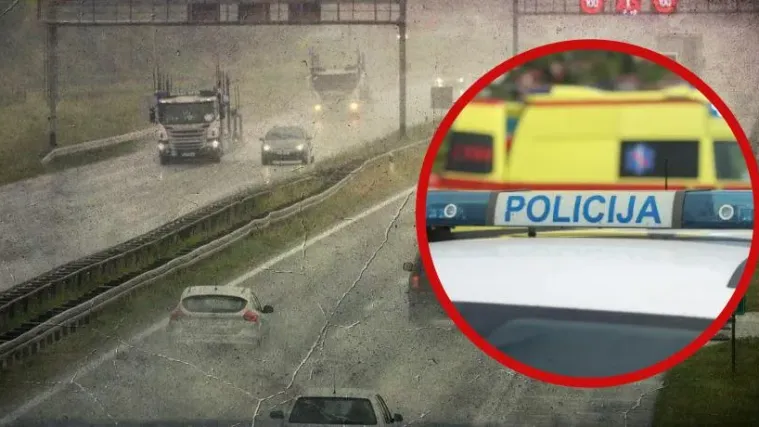 Stra&scaron;na nesreća kod Bosiljeva: Preminuo vozač (52) koji je udario u metalnu ogradu i stup