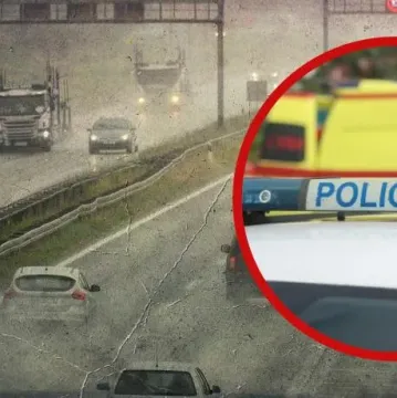 Stra&scaron;na nesreća kod Bosiljeva: Preminuo vozač (52) koji je udario u metalnu ogradu i stup