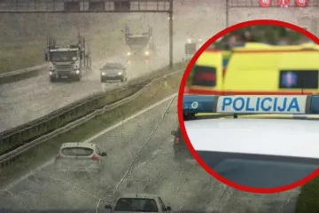 Stra&scaron;na nesreća kod Bosiljeva: Preminuo vozač (52) koji je udario u metalnu ogradu i stup