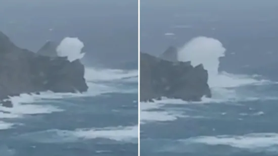 Jugo na podiglo goleme valove na Jadranu, dosegli visinu trokatnice! Objavili video