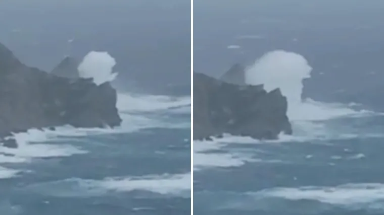 Jugo na podiglo goleme valove na Jadranu, dosegli visinu trokatnice! Objavili video