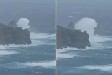 Jugo na podiglo goleme valove na Jadranu, dosegli visinu trokatnice! Objavili video