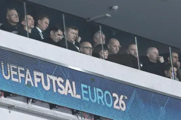 Legendarni Vatreni u Stožicama, ali nije jedini poznati: Pogledajte tko sjedi pored Čeferina