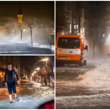 Poplavljeni objekti, kuće, riva i ulice: Pogledajte nezapamćene prizore iz Dalmacije