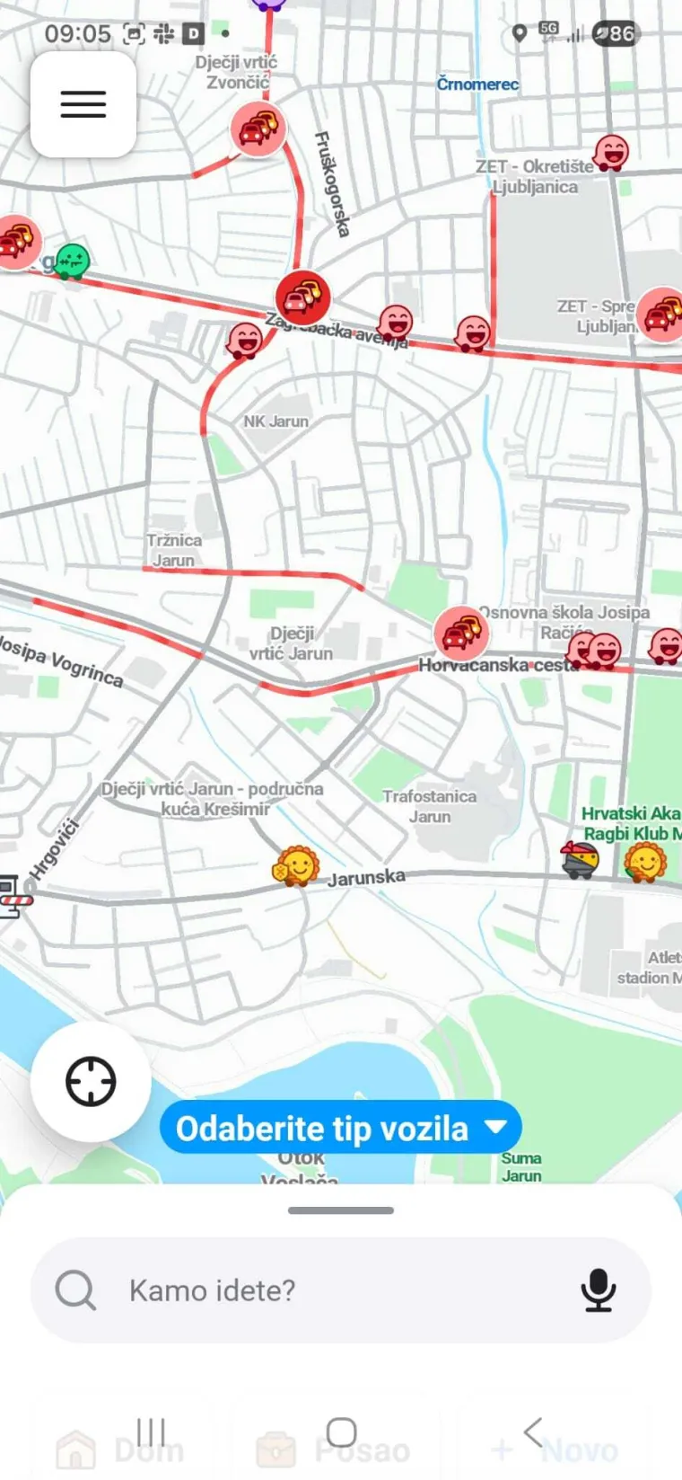 Kaos u Zagrebu - jedva se vozi žilom kucavicom: 'Samo javljaju na radiju da je sve u crvenom'