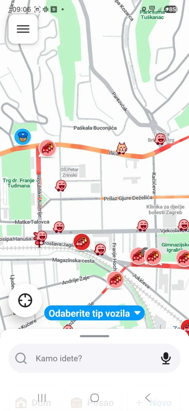 Kaos u Zagrebu - jedva se vozi žilom kucavicom: 'Samo javljaju na radiju da je sve u crvenom'