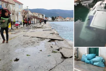 Jutro nakon olujnog juga i ekstremne plime: Razbijena riva, razvaljena vrata, brodice pod morem