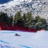 Užas pred Olimpijske igre: Skija&scaron;u pri 120 km/h od udarca odletjela kaciga na 'stazi smrti'