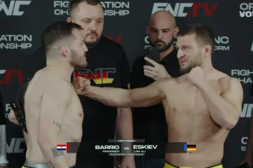 Pogledajte &scaron;to je Eskiev &scaron;akom napravio Croati na vaganju za FNC 27 u Munchenu