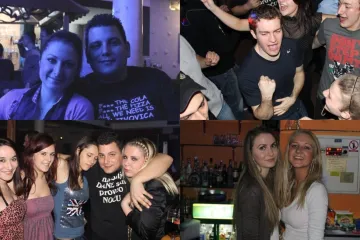 Uz dugokose ljepotice, u novootvorenom baru, poglede mamili natpisi na njegovim majicama