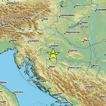 Slab potres osjetio se između Zagreba i Siska: 'Podrhtavanje od četiri sekunde'