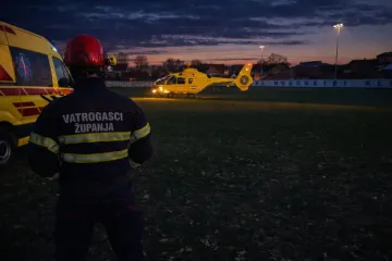 Helikopter Hitne u zadnji čas spasio život u Županji: 'Da je poziv stigao samo dvije minute kasnije...'