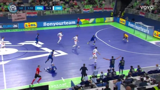 Rapsodija u Stožicama! Pred kraj poluvremena okrećemo Francuze u povijesnoj utakmici